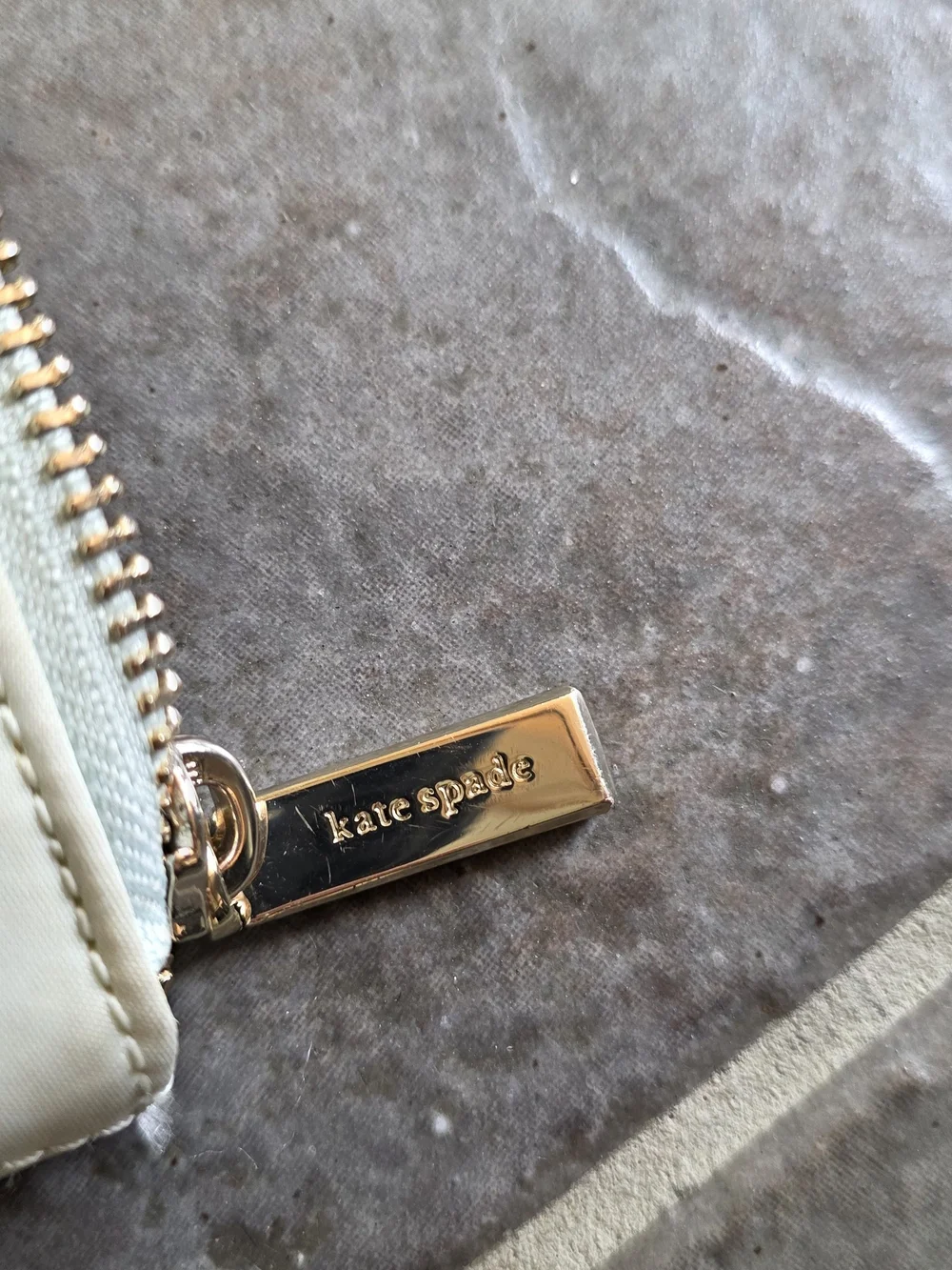 kate spade Light Green Tote Bag